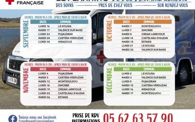 Retour du Bus dentaire le 1er Octobre à Montesquiou !